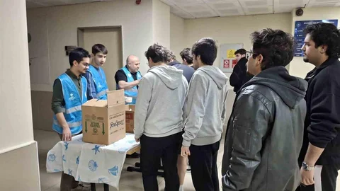 Sivrihisar'da KYK Öğrencilerine Moral Desteği