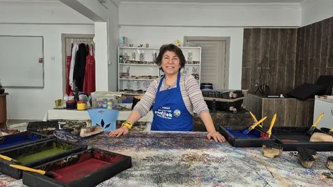 Ankara'dan Tokat'a Ebru Sanatına Yolculuk