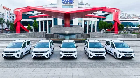 Samsun'da Araç Filosu Genişliyor