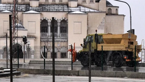Ankara'da Kar Yağışı Etkili Oldu