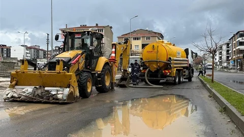 Tekirdağ'da Su Baskınlarını Önleme Çalışmaları