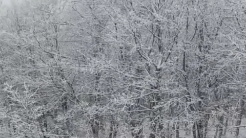 Çanakkale'de Yüksek Kesimler Karla Kaplandı