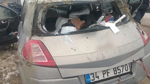 Kastamonu'da Takla Atan Araçta Sürücü Yaralandı