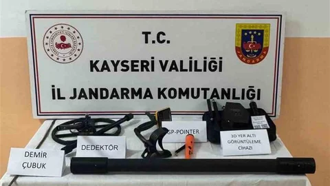 Kaçak Kazı Yapan 3 Şahıs Suçüstü Yakalandı