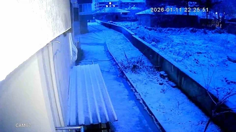 Kırşehir'de Kar Yağışı Öncesi Aydınlık Anlar