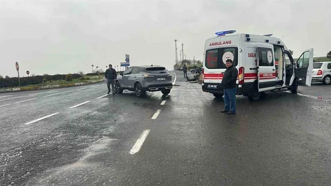 Muratlı'da Trafik Kazası: 1 Yaralı