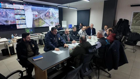 Şanlıurfa'da Sel İçin Kritik Toplantı Yapıldı