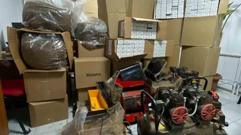 Çiçekdağı’nda Kaçak Tütün Operasyonu