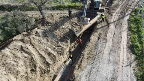 Bozdoğan'da Tarım Alanları Sulanacak