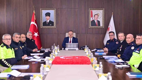 Aydın'da Güvenlik Toplantısı Yapıldı