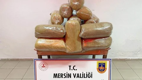 Mersin'de Kaçak Tütün Operasyonu
