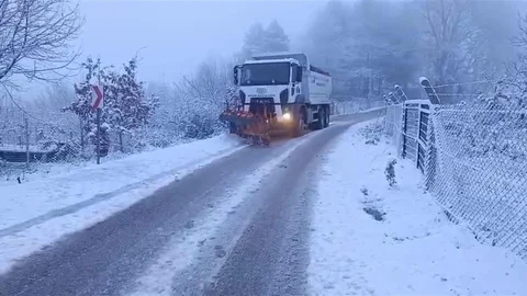Bursa'da Karla Mücadele Çalışmaları