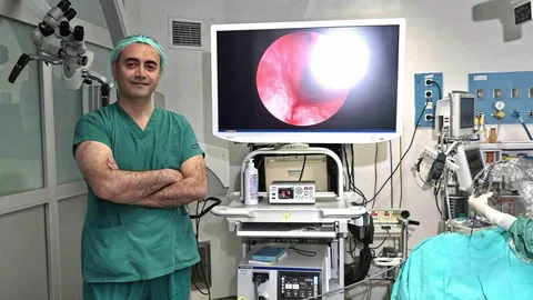 ERÜ KBB Kliniğine Yeni Endoskopi Sistemi Geldi