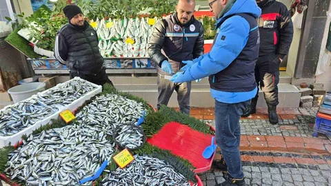 Balık Tezgahları Denetim Altında