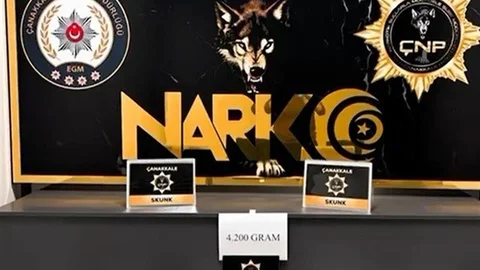 Çanakkale'de Uyuşturucu Operasyonu