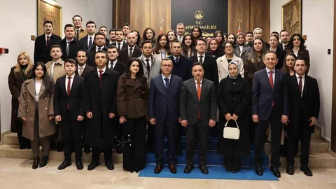 Kayseri'de Vali Çiçek Yargı Mensuplarıyla Buluştu