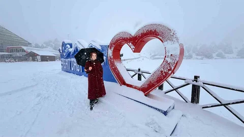 Ergan Dağı’nda Kartpostal Gibi Manzara