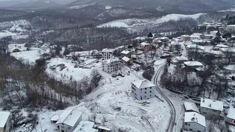Demirköy'de Kış Manzarası