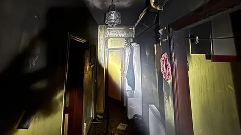 Balıkesir'de Apartman Dairesinde Yangın