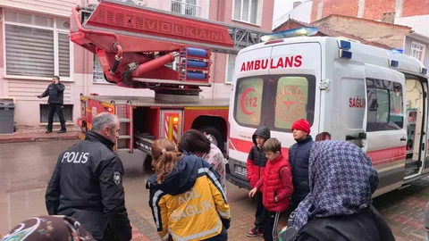 Bursa'da Yangın Panik Yarattı