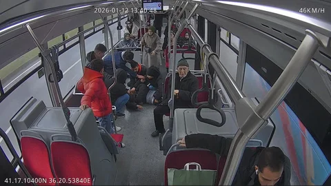 Samsun'da Otobüs Şoförü Panik Yapan Yolcuyu Hastaneye Yetiştirdi