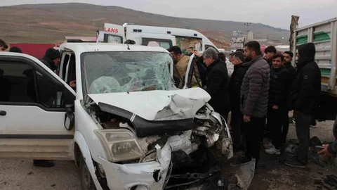 Cizre'de Trafik Kazası: 1 Yaralı