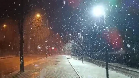 Bursa'da Kar Yağışı Başladı