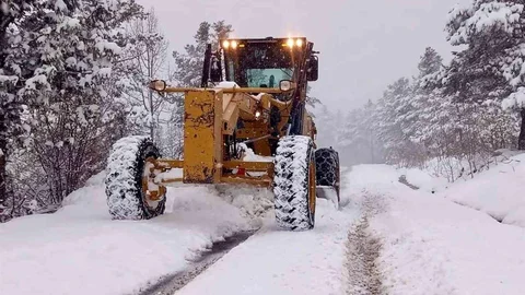 Giresun'da 367 Köy Yolu Kapandı