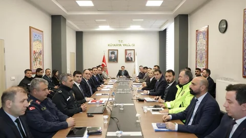 Kütahya'da Huzur ve Güven Toplantısı Yapıldı