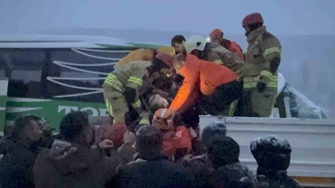 Tokat'ta Otobüs ve Tır Kazası