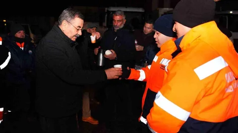 Ankara'da Karla Mücadele Çalışmaları