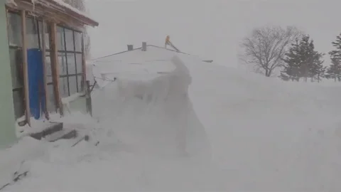 Sivas’ta Kar ve Tipi Etkili Oldu