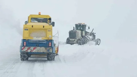 Amasya'da 62 Köy Yolu Kapandı