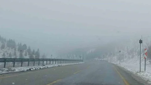 Mersin Sertavul Geçidi'nde Ulaşım Kontrollü Sağlanıyor