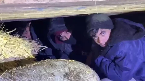 Kars'ta Düzensiz Göçmen Yakalandı