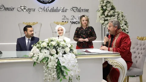 Melikgazi'de 2025 Yılında 4 Bin Evlilik İşlemi Yapıldı