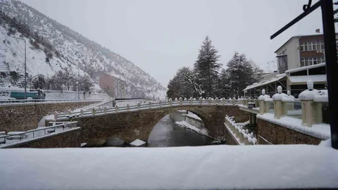 Gümüşhane'de Kar Kalınlığı 30 Santimetreye Ulaştı