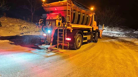 Bursa Osmangazi'de Kar Yağışı Sorun Oluşturmadı