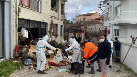 Görükle'de İki Katlı Evde Temizlik Çalışması