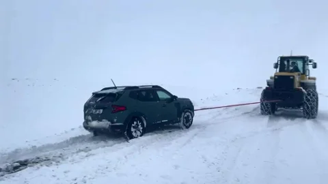 Kars'ta Kar Ve Tipi Etkili Olmaya Devam Ediyor