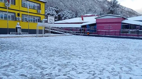 Bursa'da Kar Yağışı Eğitimi Etkiledi