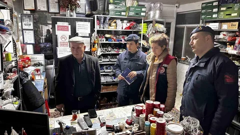 Bozdoğan'da Patlayıcı Denetimi Yapıldı