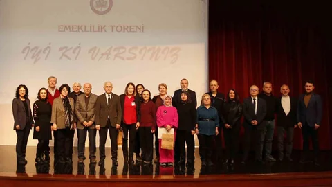 Eskişehir'de Emeklilik Töreni Düzenlendi