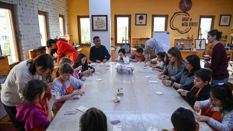 Konya'da Sanat ve Tasarım Atölyesi Açıldı