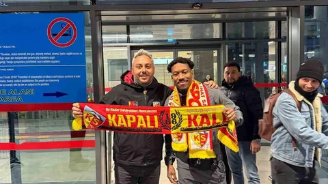 Ronael Pierre-Gabriel Kayseri’ye Geldi