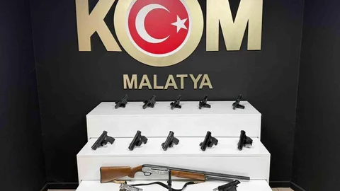 Malatya'da Ruhsatsız Silah Operasyonu Gerçekleşti