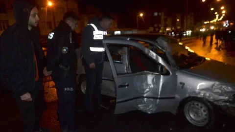 Samsun'da Buzlanma Zincirleme Kazaya Neden Oldu