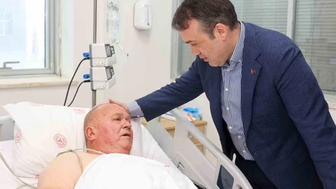 Bilecik'te Muhtara Geçmiş Olsun Ziyareti