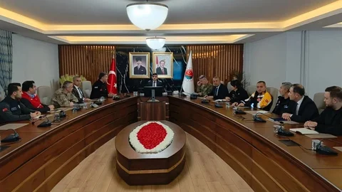 Şırnak'ta Çığ Riski Toplantısı Yapıldı