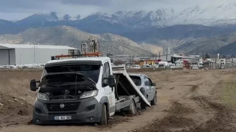 Isparta'da Çekici Kurtarma Operasyonu